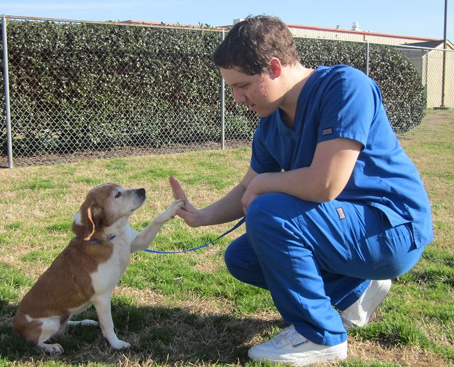 Jason with Roxy